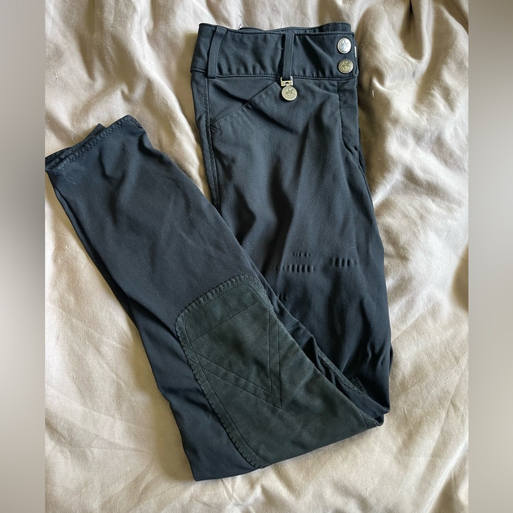 Pikuer Black Breeches with knee patch
